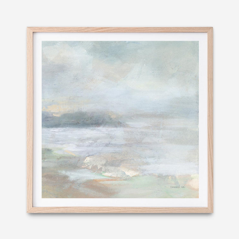 Bay Fog Crop (Square) Art Print