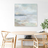 Bay Fog Crop (Square) Canvas Print