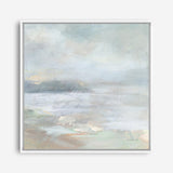 Bay Fog Crop (Square) Canvas Print