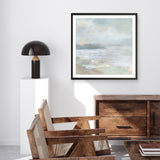 Bay Fog Crop (Square) Art Print