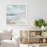 Bay Fog Crop (Square) Art Print