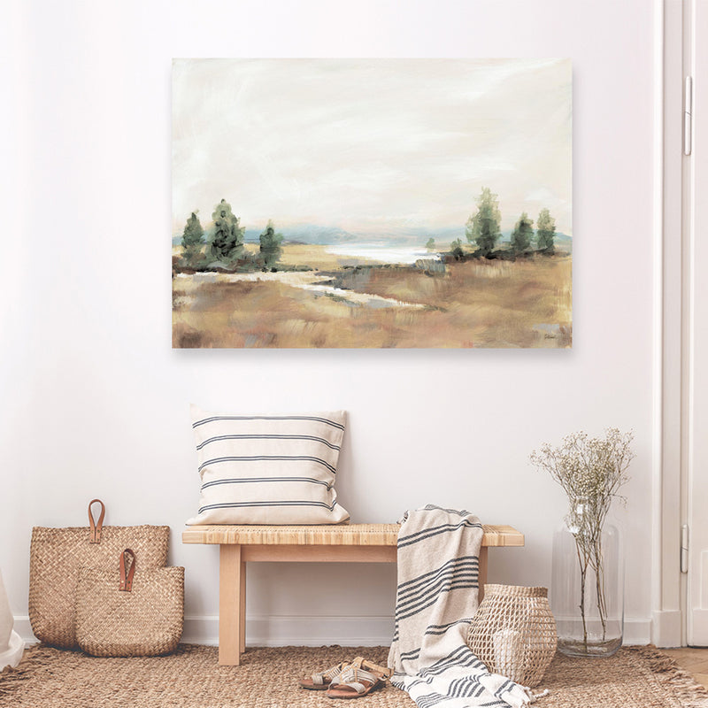 Amity Pond Neutral Canvas Print