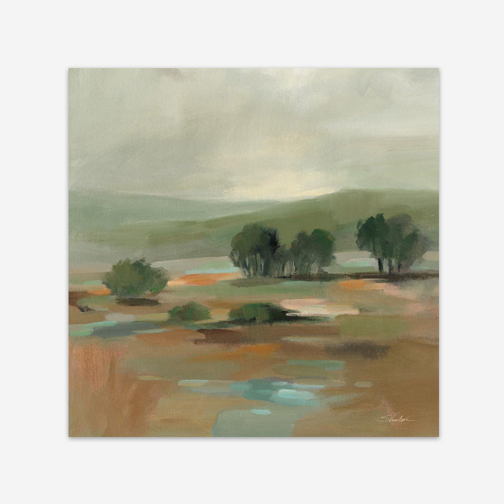 Sage Hills Crop (Square) Art Print