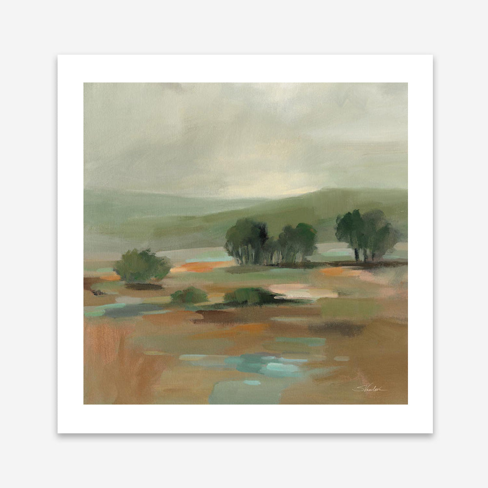 Sage Hills Crop (Square) Art Print