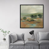Sage Hills Crop (Square) Canvas Print