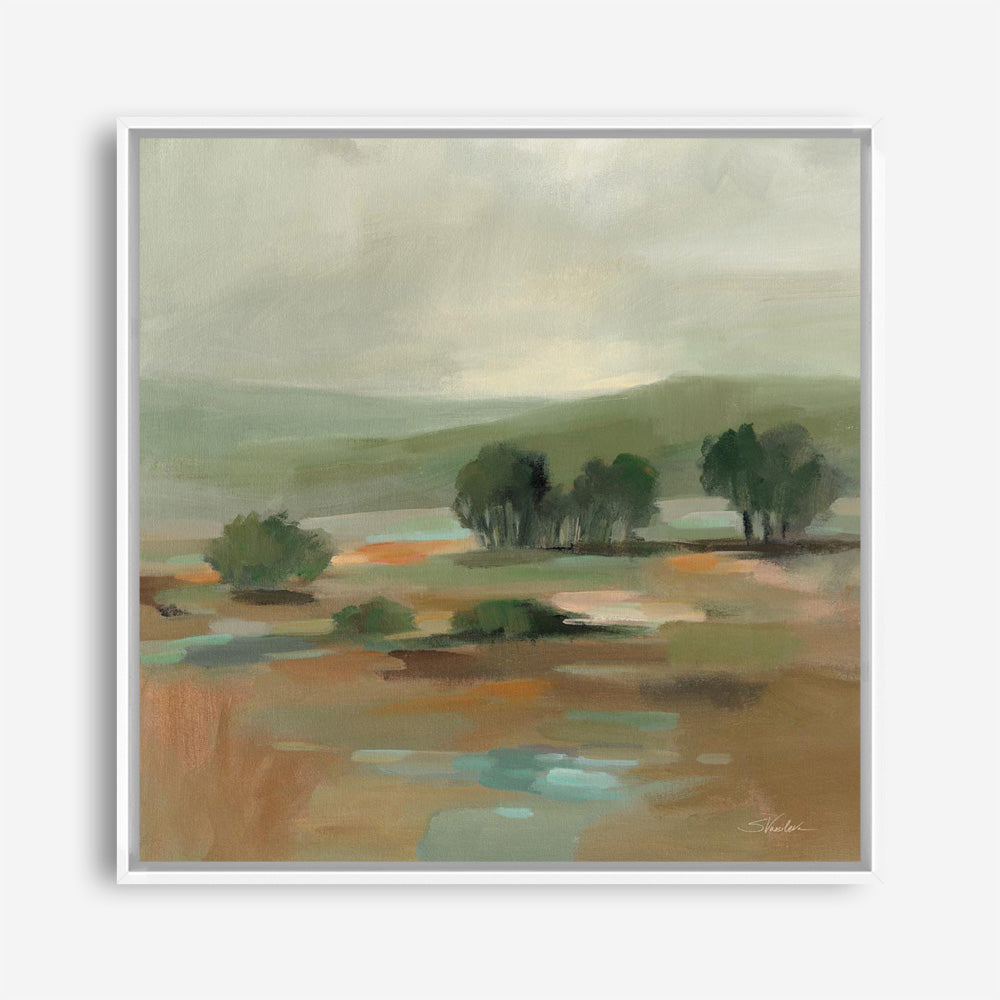 Sage Hills Crop (Square) Canvas Print