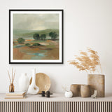 Sage Hills Crop (Square) Art Print