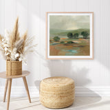 Sage Hills Crop (Square) Art Print