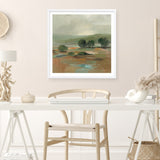 Sage Hills Crop (Square) Art Print