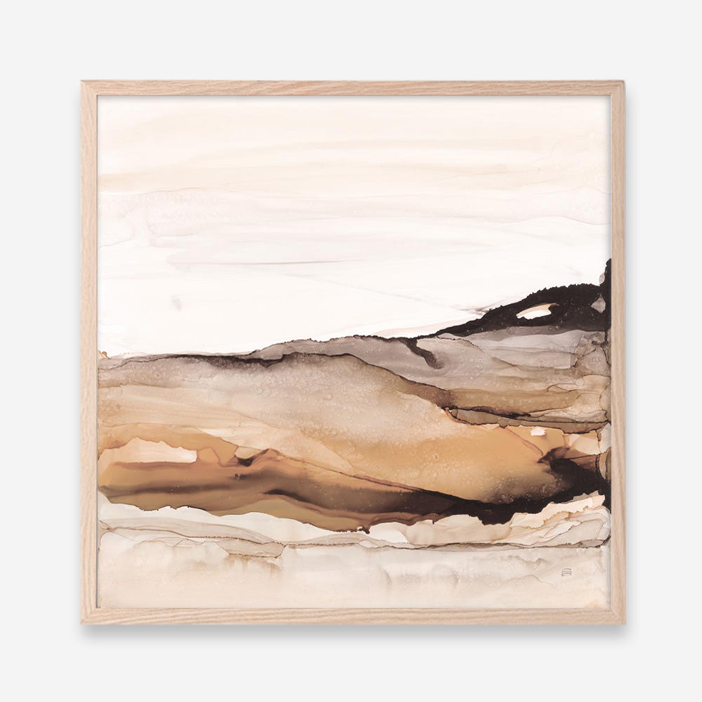 Neutralscape I (Square) Art Print