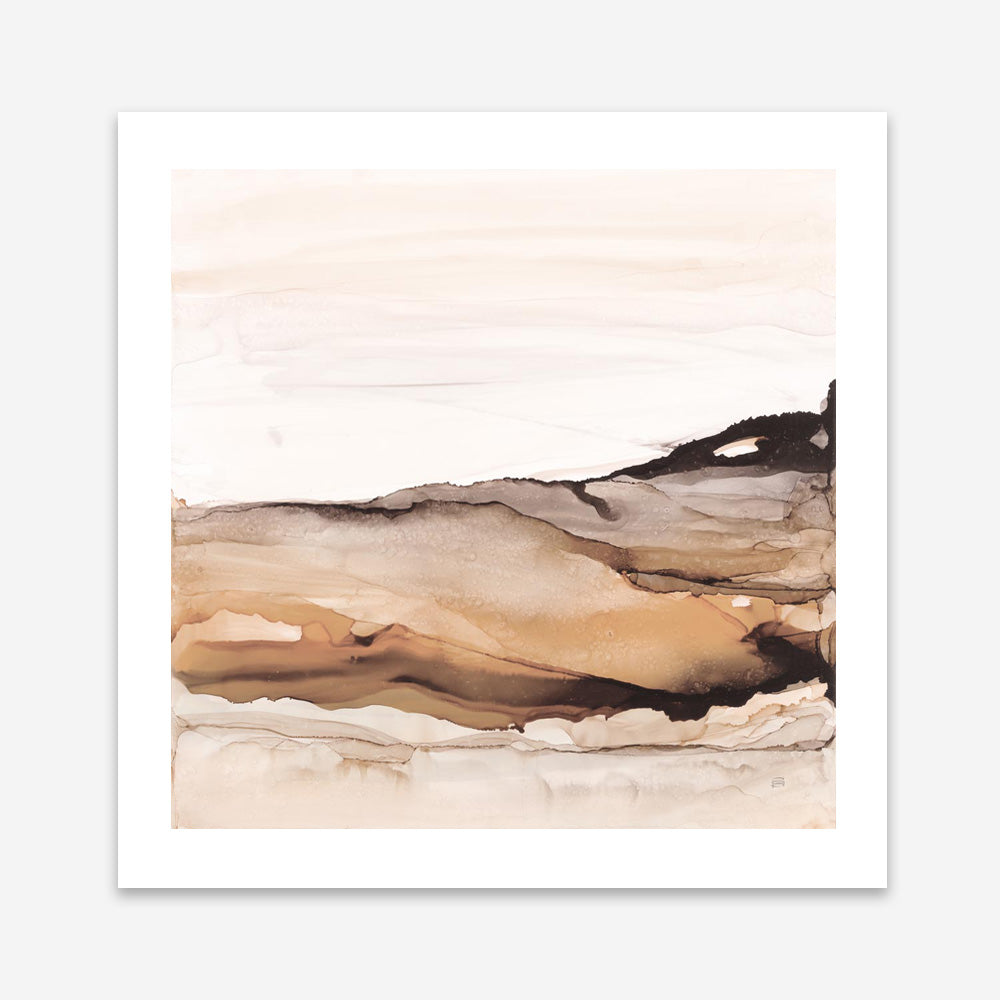 Neutralscape I (Square) Art Print