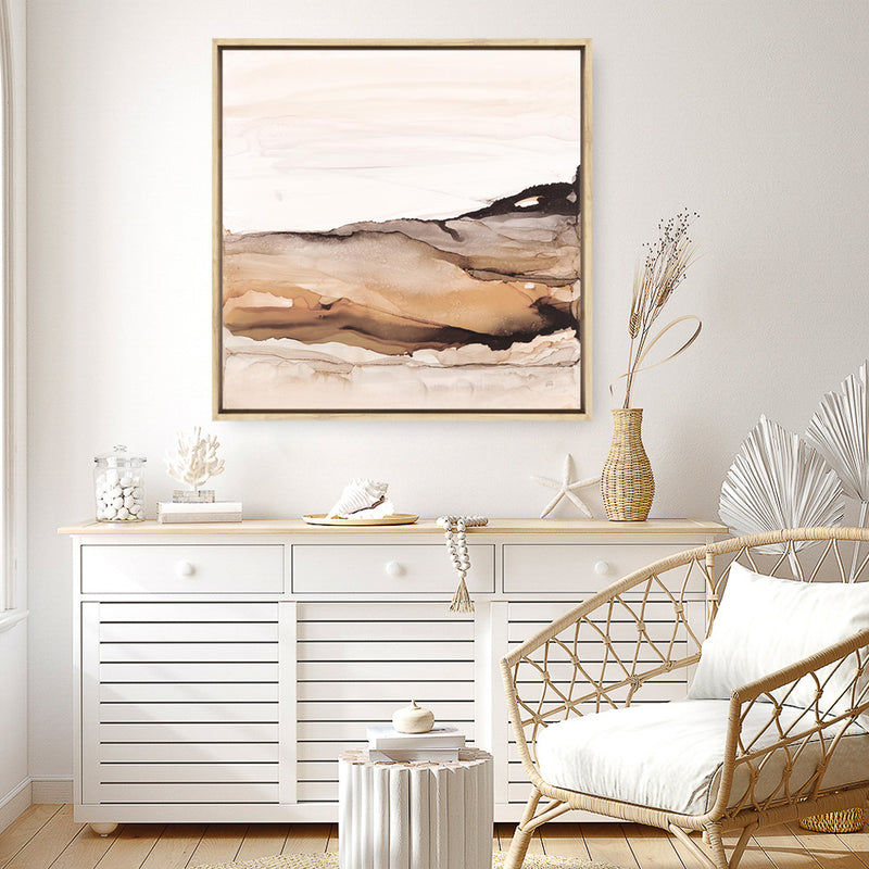 Neutralscape I (Square) Canvas Print