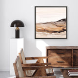 Neutralscape I (Square) Art Print