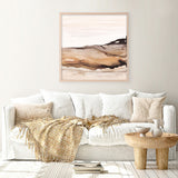 Neutralscape I (Square) Art Print