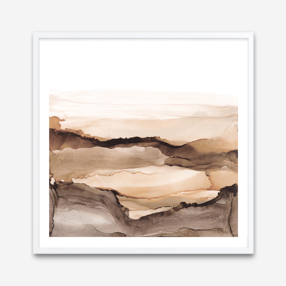 Neutralscape II (Square) Art Print