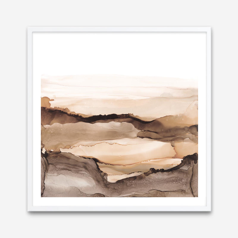 Neutralscape II (Square) Art Print