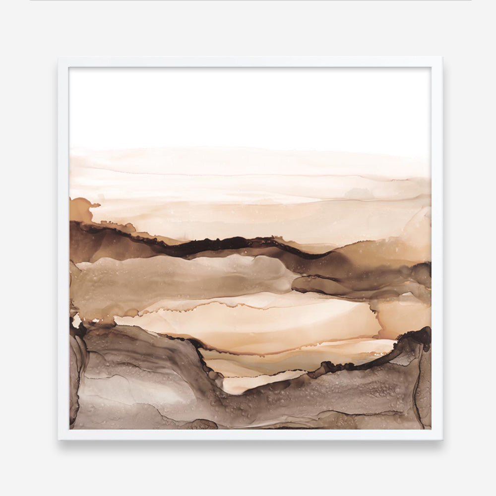 Neutralscape II (Square) Art Print