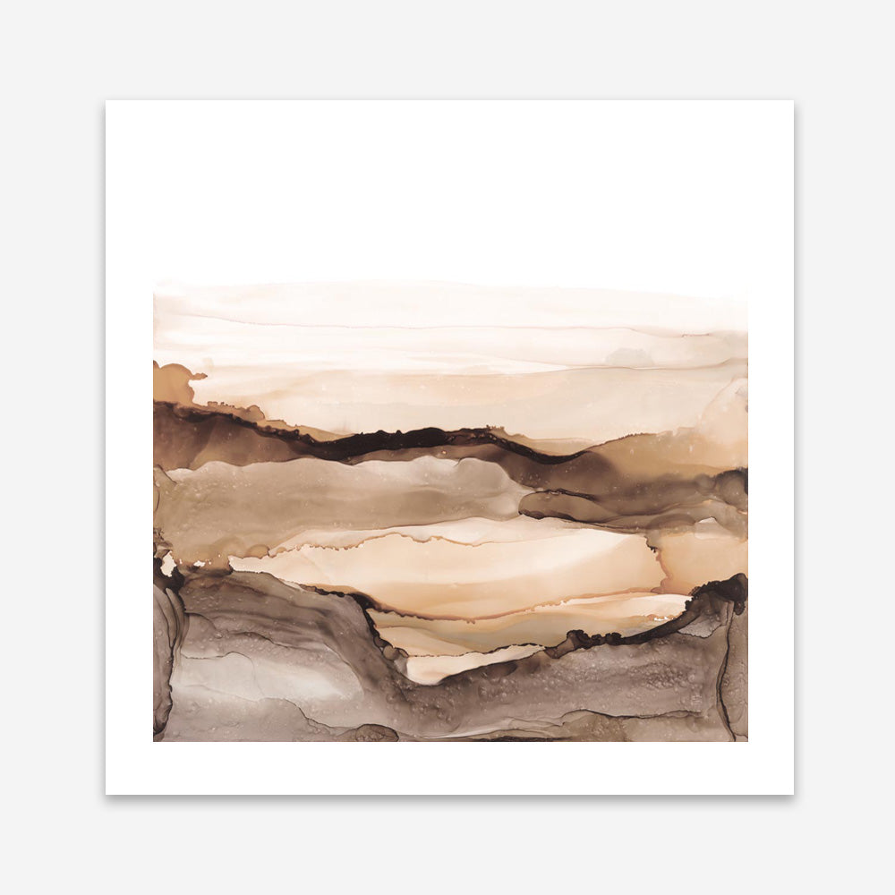 Neutralscape II (Square) Art Print