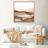 Neutralscape II (Square) Canvas Print