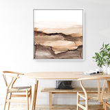 Neutralscape II (Square) Canvas Print