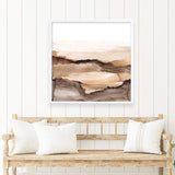 Neutralscape II (Square) Art Print