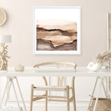 Neutralscape II (Square) Art Print