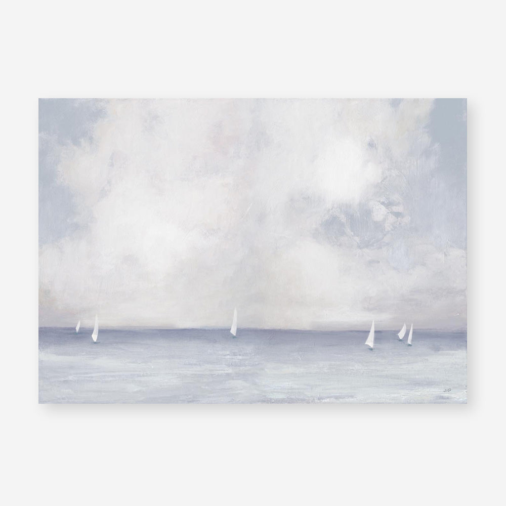 Dark Morning Sail Art Print