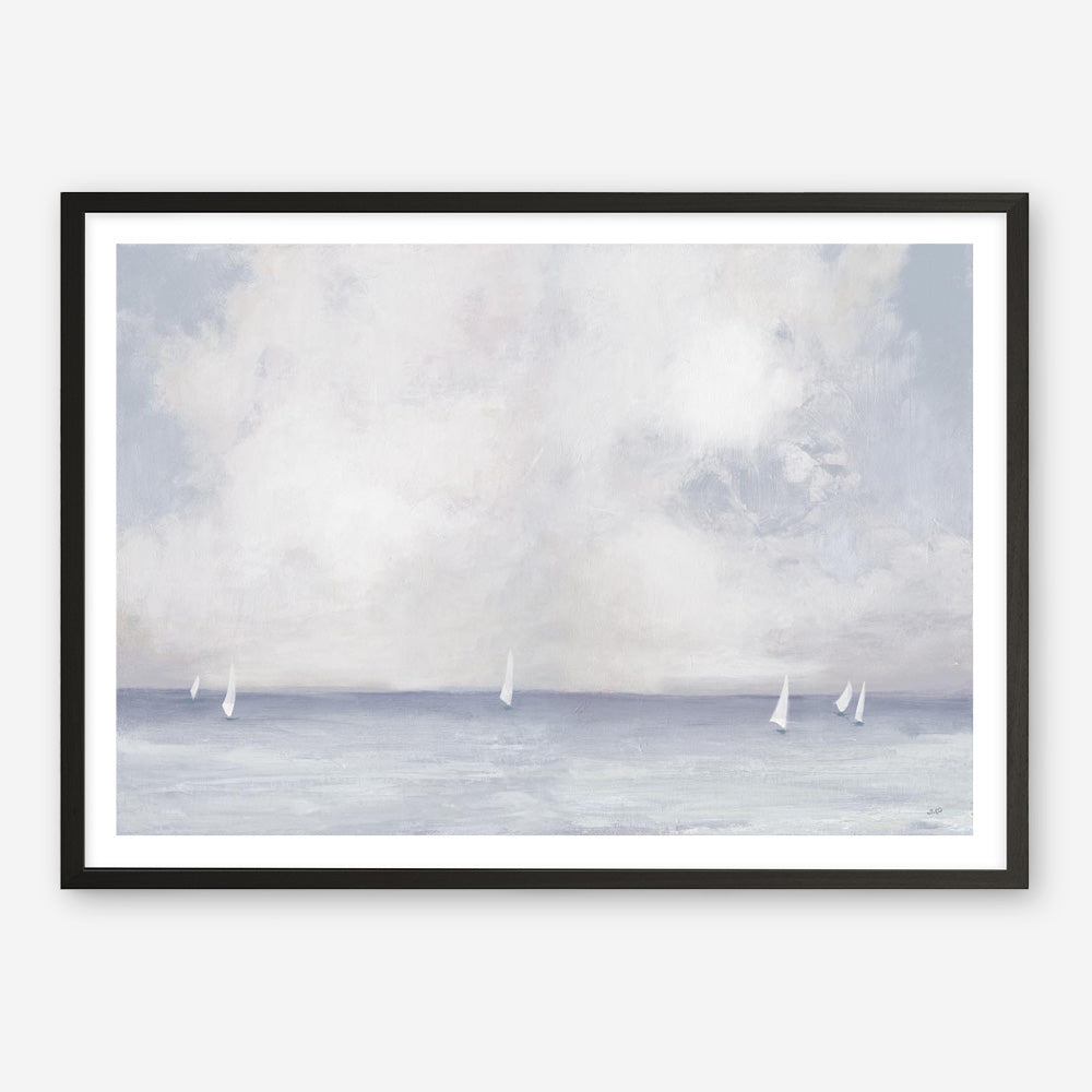 Dark Morning Sail Art Print