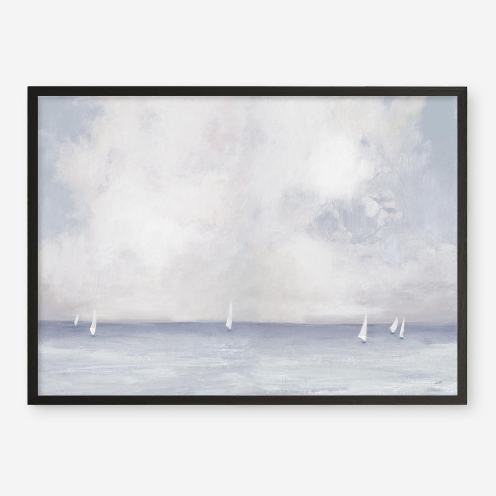 Dark Morning Sail Art Print