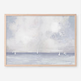 Dark Morning Sail Art Print