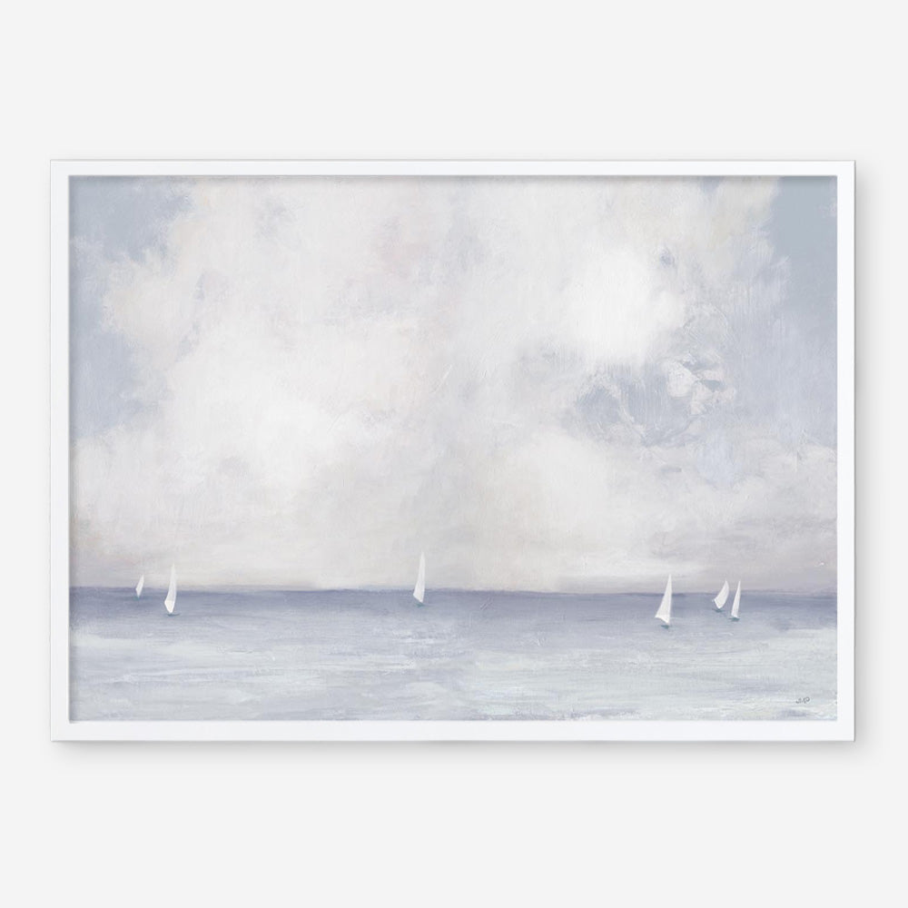 Dark Morning Sail Art Print