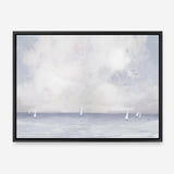 Dark Morning Sail Canvas Print
