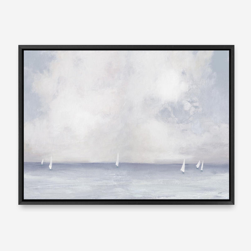 Dark Morning Sail Canvas Print