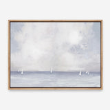 Dark Morning Sail Canvas Print
