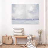 Dark Morning Sail Canvas Print