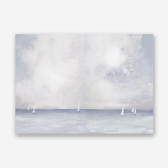 Dark Morning Sail Canvas Print