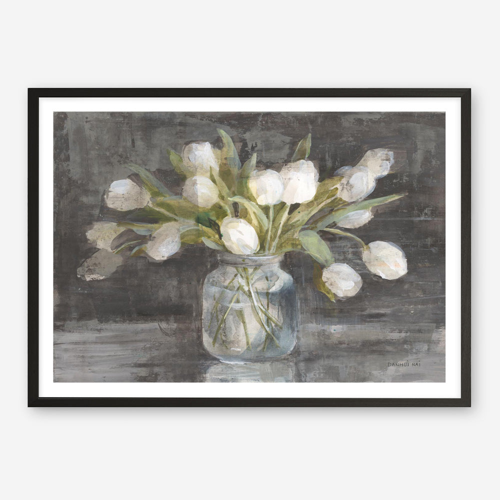 April Tulips Art Print