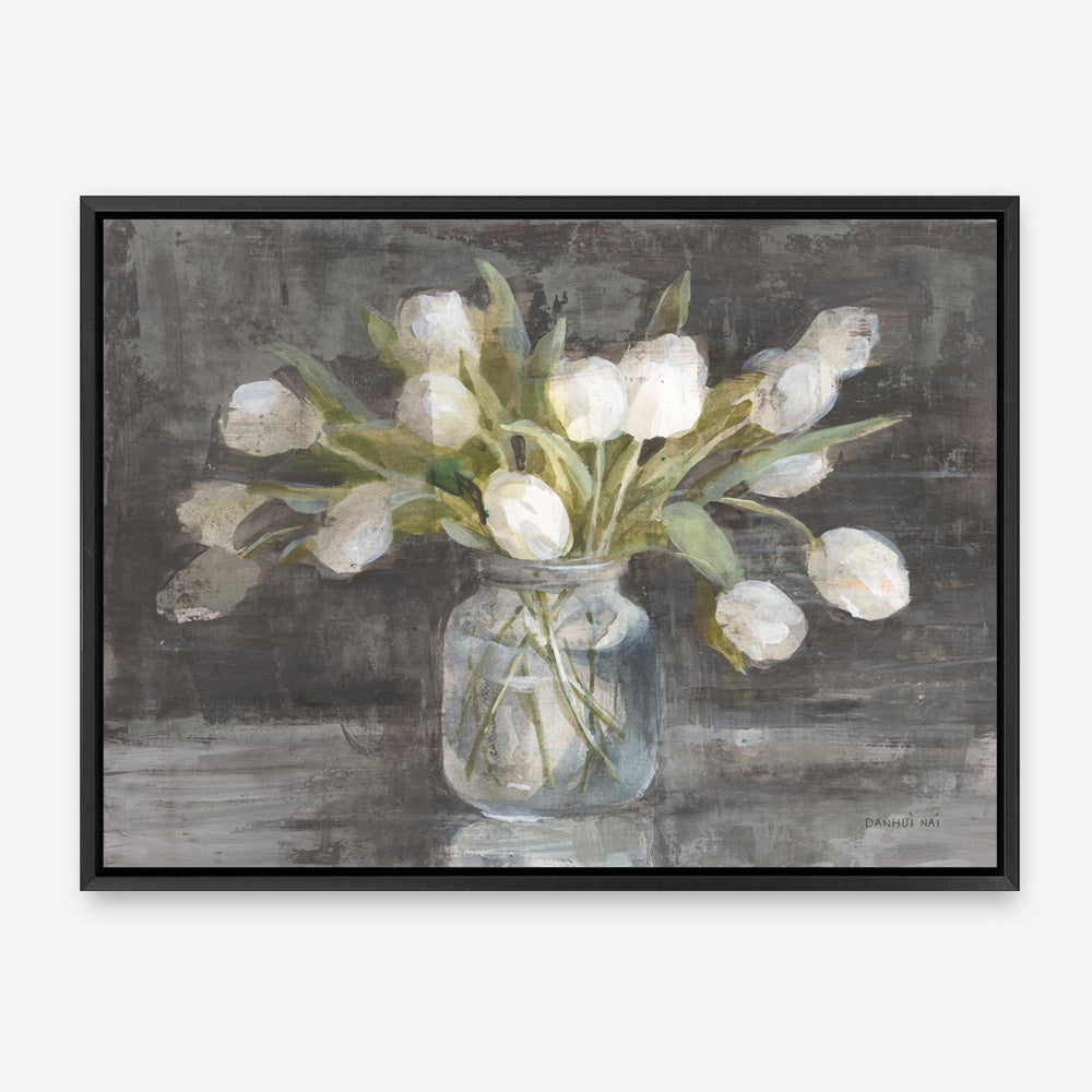 April Tulips Canvas Print