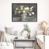 April Tulips Art Print