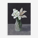 White Blooms Art Print