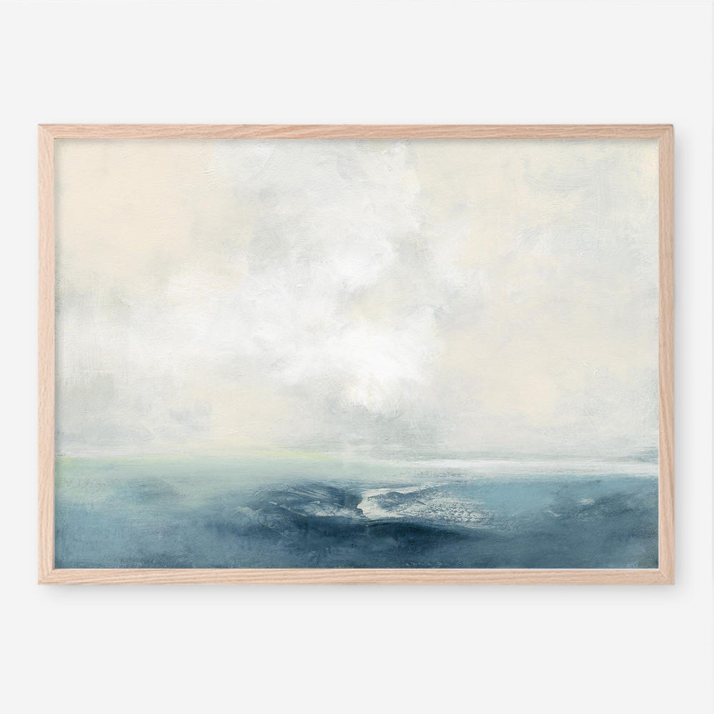 Oceanside Neutral Art Print