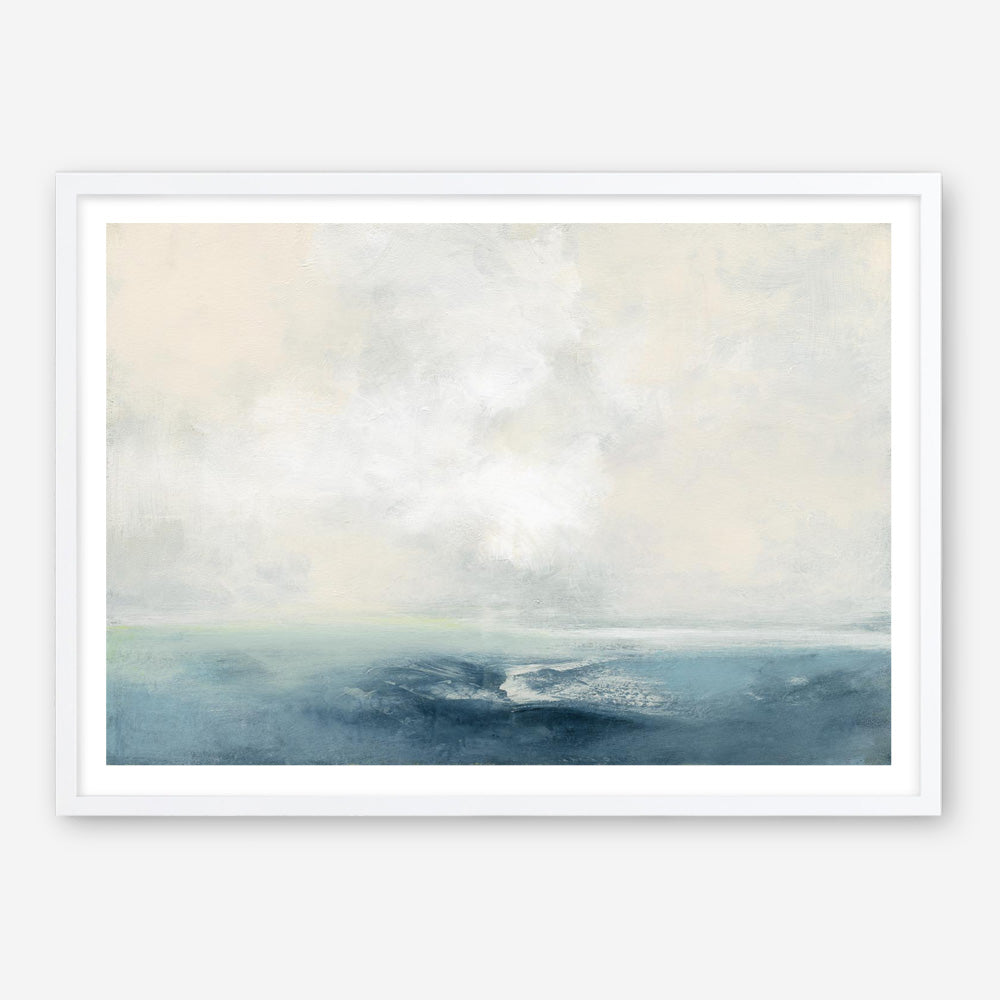 Oceanside Neutral Art Print