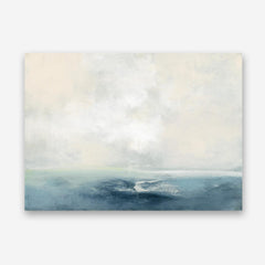 Oceanside Neutral Canvas Wall Art Print