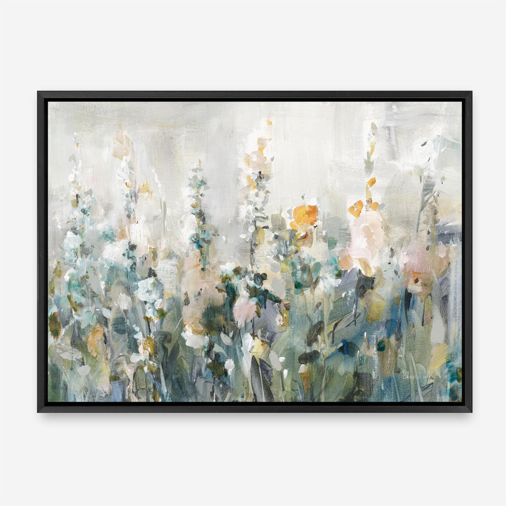 Rustic Garden Neutral Canvas Print