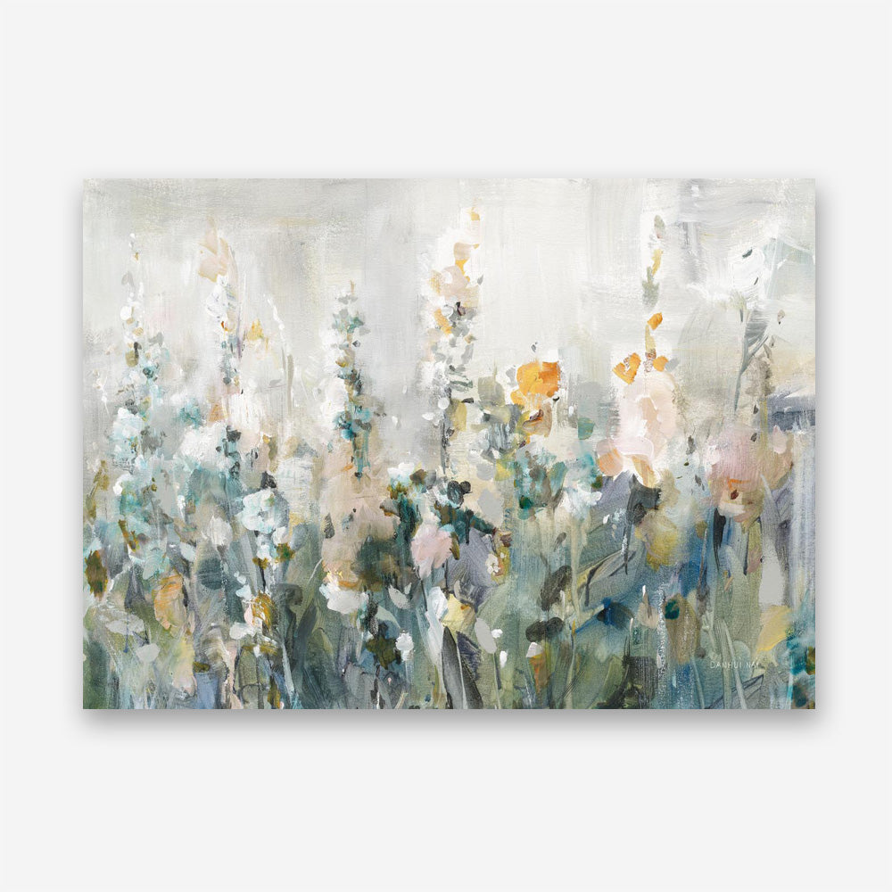 Rustic Garden Neutral Canvas Print