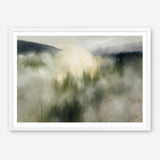 Valley Clouds Neutral Art Print