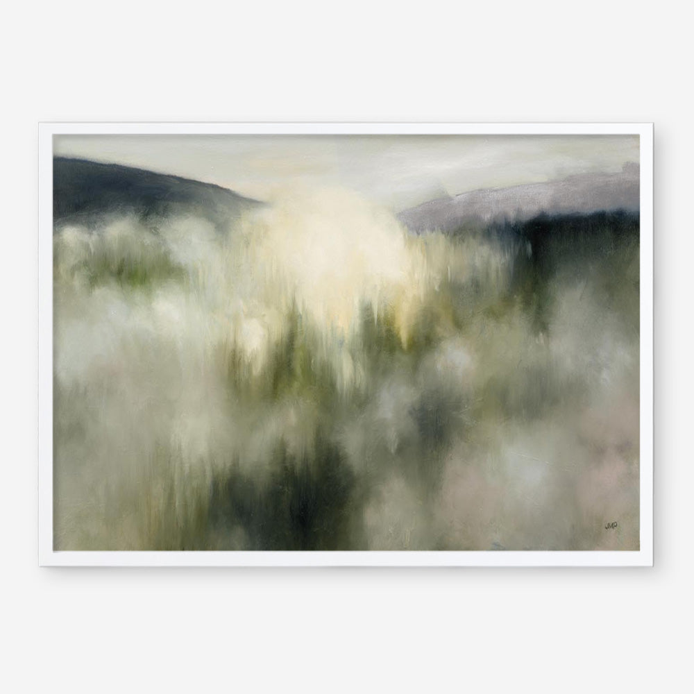 Valley Clouds Neutral Art Print