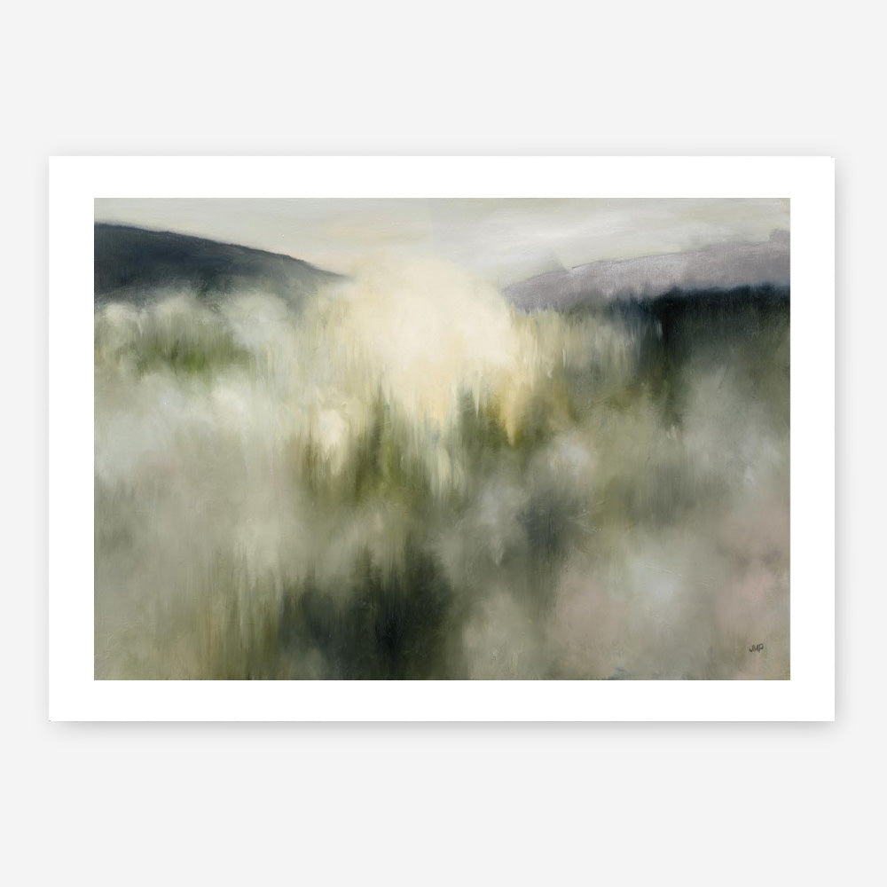 Valley Clouds Neutral Art Print