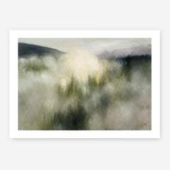 Valley Clouds Neutral Art Print