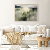 Valley Clouds Neutral Art Print